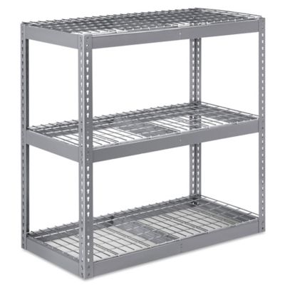 Wide Span Storage Rack - Wire Decking, 48 x 24 x 48" H-5312