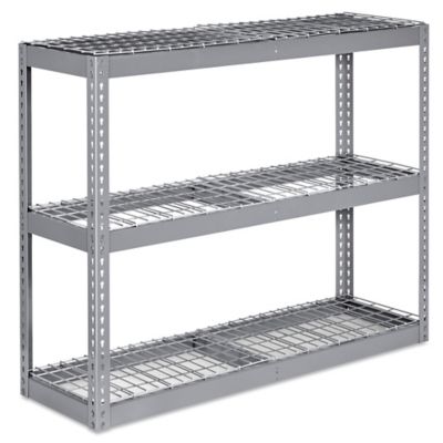Wide Span Storage Rack - Wire Decking, 60 x 18 x 48" H-5315