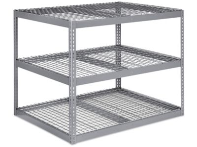 Wide Span Storage Rack - Wire Decking, 72 x 24 x 60 H-3231 - Uline