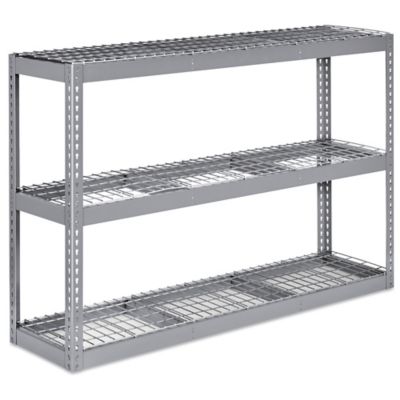 Wide Span Storage Rack - Wire Decking, 72 x 18 x 48" H-5319