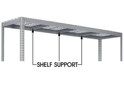 Wide Span Storage Rack - Wire Decking, 96 x 24 x 48"