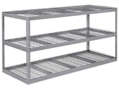 Wide Span Storage Rack - Wire Decking, 96 x 36 x 48" H-5325