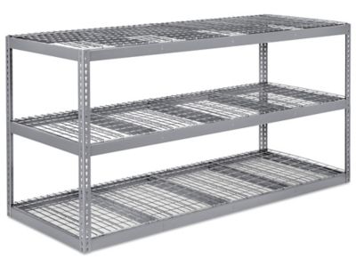 Wide Span Storage Rack - Particle Board, 96 x 36 x 48