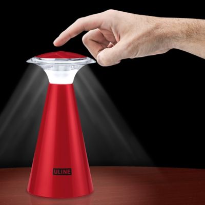 Touch-Top LED Lamp Set - Red H-5344R - ULINE