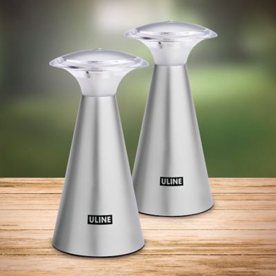 Touch-Top LED Lamp Set - Silver H-5344SIL - ULINE