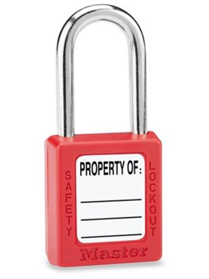 Master Lock® Lockout Padlock - Set of 6 Keyed Alike, 1 1/2