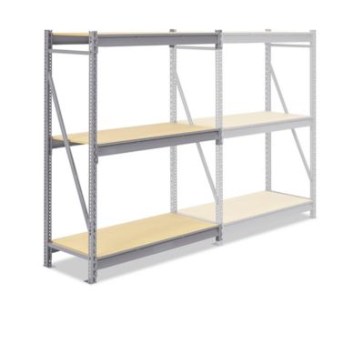 Unité complémentaire pour rayonnage à grande capacité en panneau de particules – 48 x 24 x 72 po