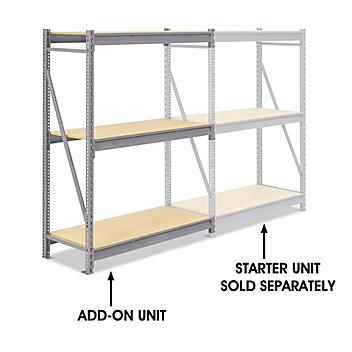 Add-On Unit for Bulk Storage Rack - Particle Board, 48 x 24 x 72" H-5405