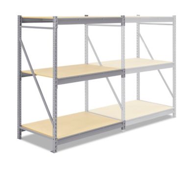Unité complémentaire pour rayonnage à grande capacité en panneau de particules – 48 x 36 x 72 po