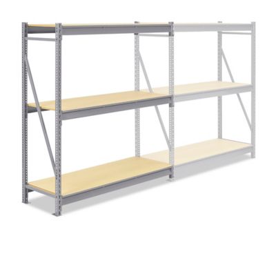 Solid Stainless Steel Shelving - 60 x 24 x 72 H-6817 - Uline