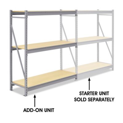 Add-On Unit for Bulk Storage Rack - Particle Board, 60 x 24 x 72" H-5407