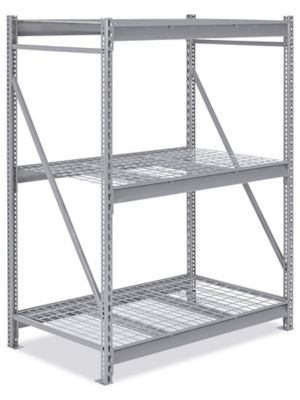 Wide Span Storage Rack - Wire Decking, 72 x 24 x 60 H-3231 - Uline