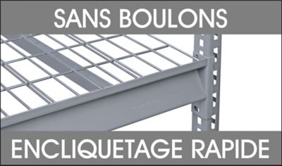Rayonnages à grande capacité