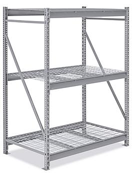 Bulk Storage Rack - Wire Decking, 48 x 36 x 72" H-5415