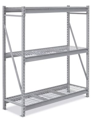 Wide Span Storage Rack - Wire Decking, 72 x 24 x 60 H-3231 - Uline