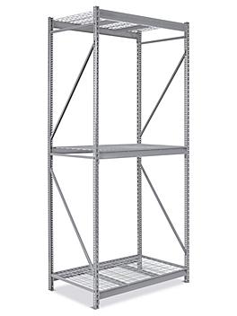 Bulk Storage Rack - Wire Decking, 48 x 36 x 120" H-5421