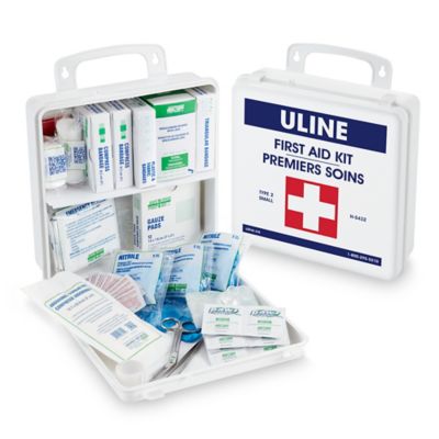 Uline Compliant First Aid Kit - Type 2, 25 Person H-5432