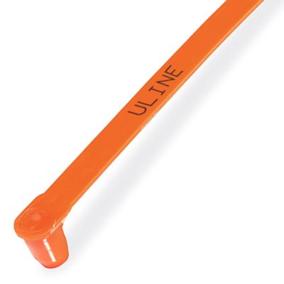 Uline Plastic Truck Seals - Orange H-543O