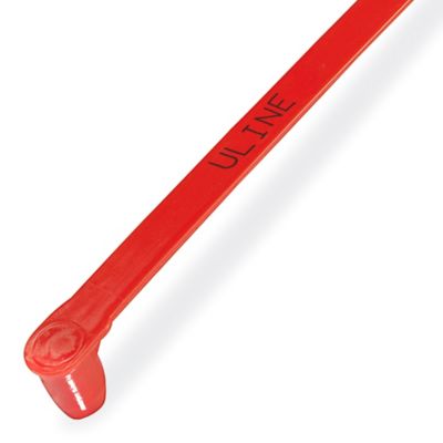 Uline Plastic Truck Seals - Red H-543R