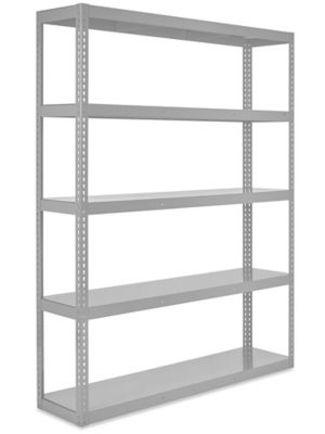 Solid Stainless Steel Shelving - 60 x 24 x 72 H-6817 - Uline