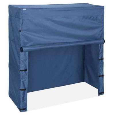 Mobile Shelving Cover - 60 x 24 x 72", Heavy Duty, Blue H-5464HDBLU