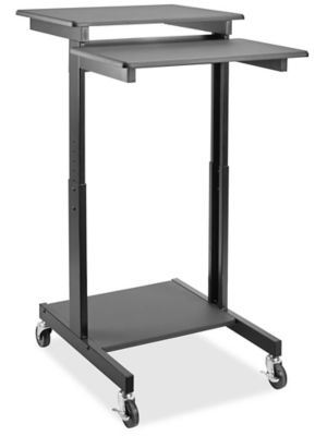 ULINE Cart, Service Enclosed Wht - H-3365W - Each / 1