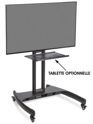 Optional Shelf for Standard Flat Screen Cart H-5488