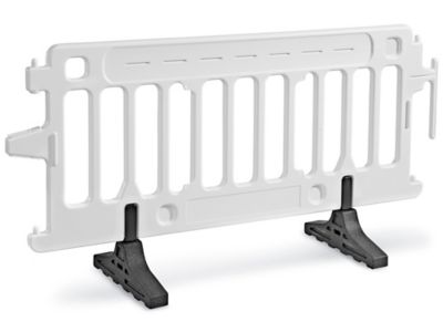 Crowd Control Barrier - 79 x 40", White H-5500W