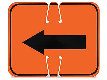 Traffic Cone Sign - Reversible Arrow H-5510