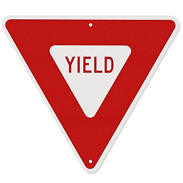 "Yield" Sign - 24 x 24"