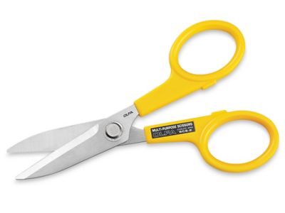 Truper 8 Serrated Blade Multi Purpose Scissors, Utility Scissors 8 2 Pack  #18564