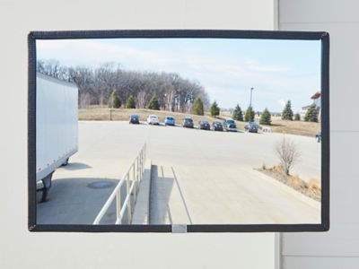 Miroir de sécurité convexe acrylique format géant – 30 po, usage extérieur  H-2076-O - Uline