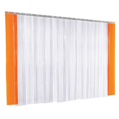 Scratch Resistant Vinyl Strip Door Kit - 12 x 10' H-5568