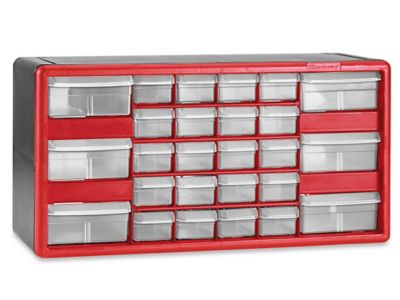 24 Drawer Plastic Parts Storage Hardware and Craft Cabinet Small Organizer  Bins