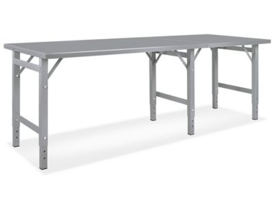 Steel Assembly Table without Bottom Shelf - 96 x 36