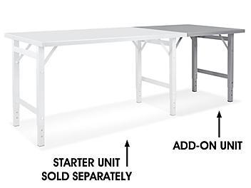 Add-On Unit for Standard Steel Assembly Table - 36 x 36" H-5603