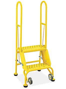 Step and Store Ladder - 2 Steps, Yellow H-5604Y