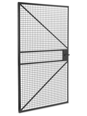 Porte pour garde-fou en treillis métallique – 4 x 7 pi