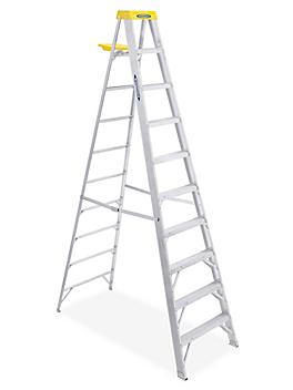 Aluminum Step Ladder - 10' H-5619