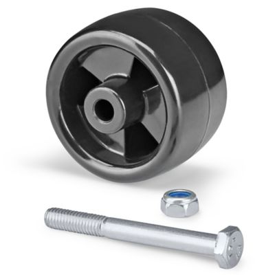 Polypropylene Entry Wheel Assembly for Uline Pallet Trucks - 1 1/2 x 1 7/8" H-5634