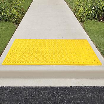 ADA Warning Pads - Wet Set, 2 x 4', Yellow H-5637Y