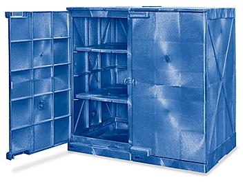 Poly Corrosive Cabinet - 24 Gallon, 36 x 23 x 36" H-5660