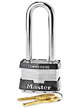 Master Lock® Steel Padlock - Keyed Different, 2 1/2" Shackle H-5667
