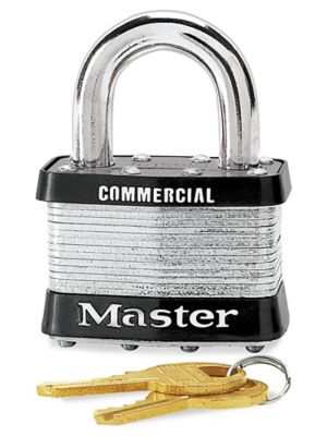 Heavy Duty Steel Padlock - Keyed Alike, 1 Shackle H-5668 - Uline