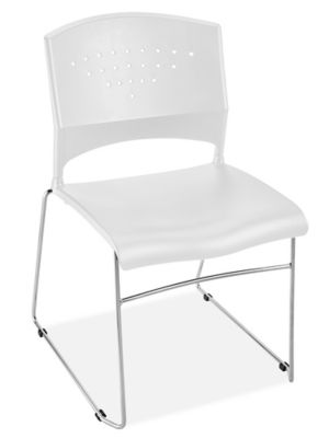 Chaises en plastique empilables, Chaises empilables en plastique en Stock -  ULINE.ca