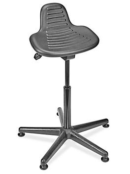 Sit/Stand Work Stool - 17 x 9", 350 lb Capacity H-5681