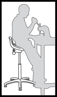 Sit/Stand Work Stool