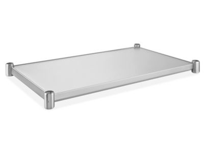 Bottom Shelf for Deluxe Stainless Steel Worktable - 48 x 30" H-5688SHELF