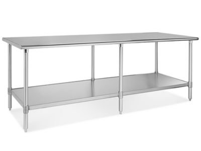 Uline stainless deals steel table