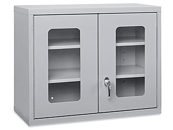 Wall-Mount Cabinet - Clear-View, 36 x 14 x 27", Gray H-5699GR